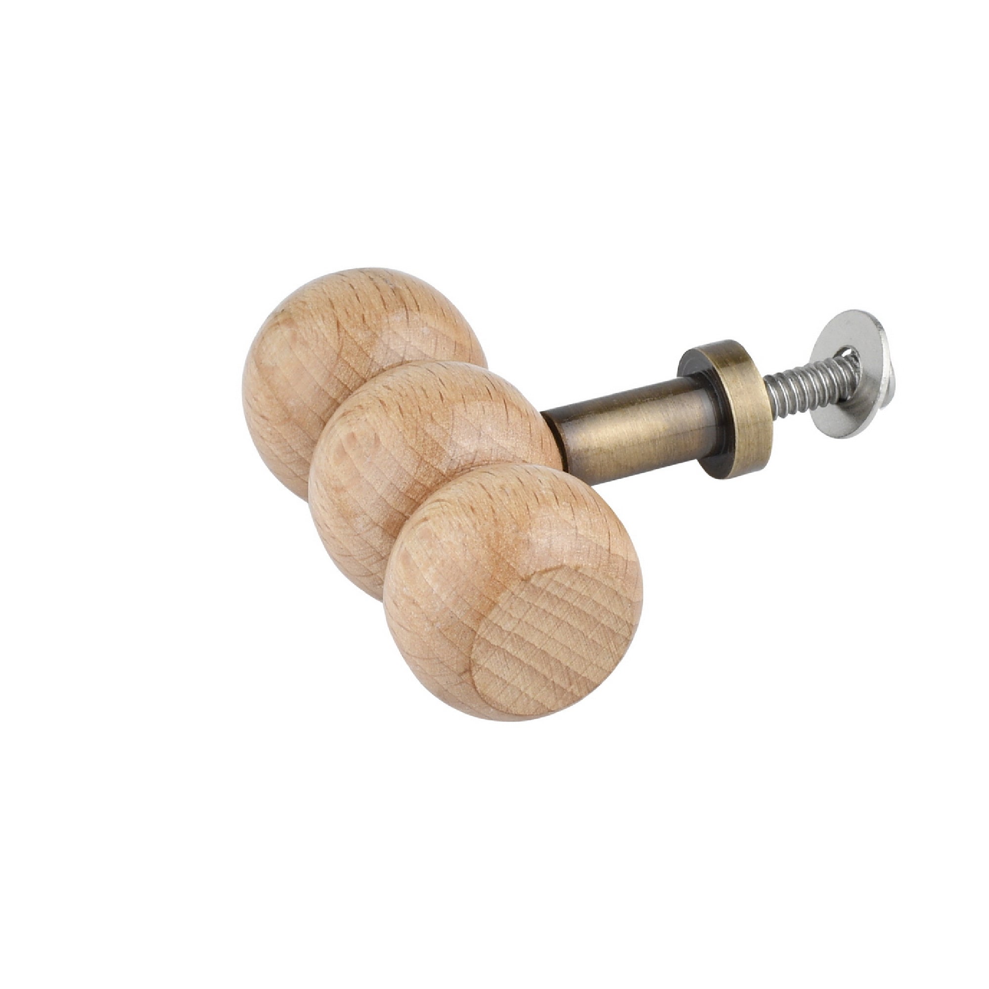 Wooden Beaded Knob