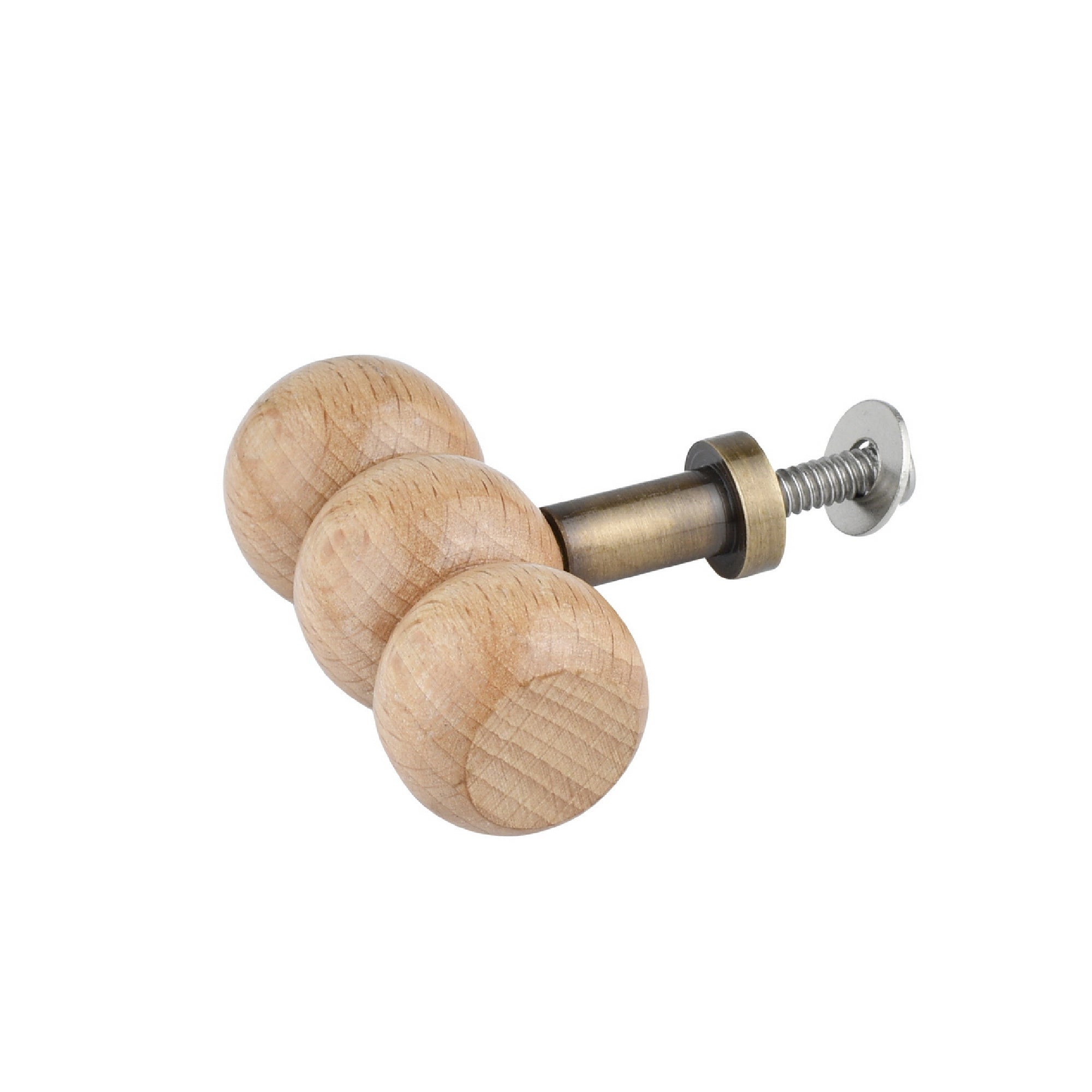 Wooden Beaded Knob