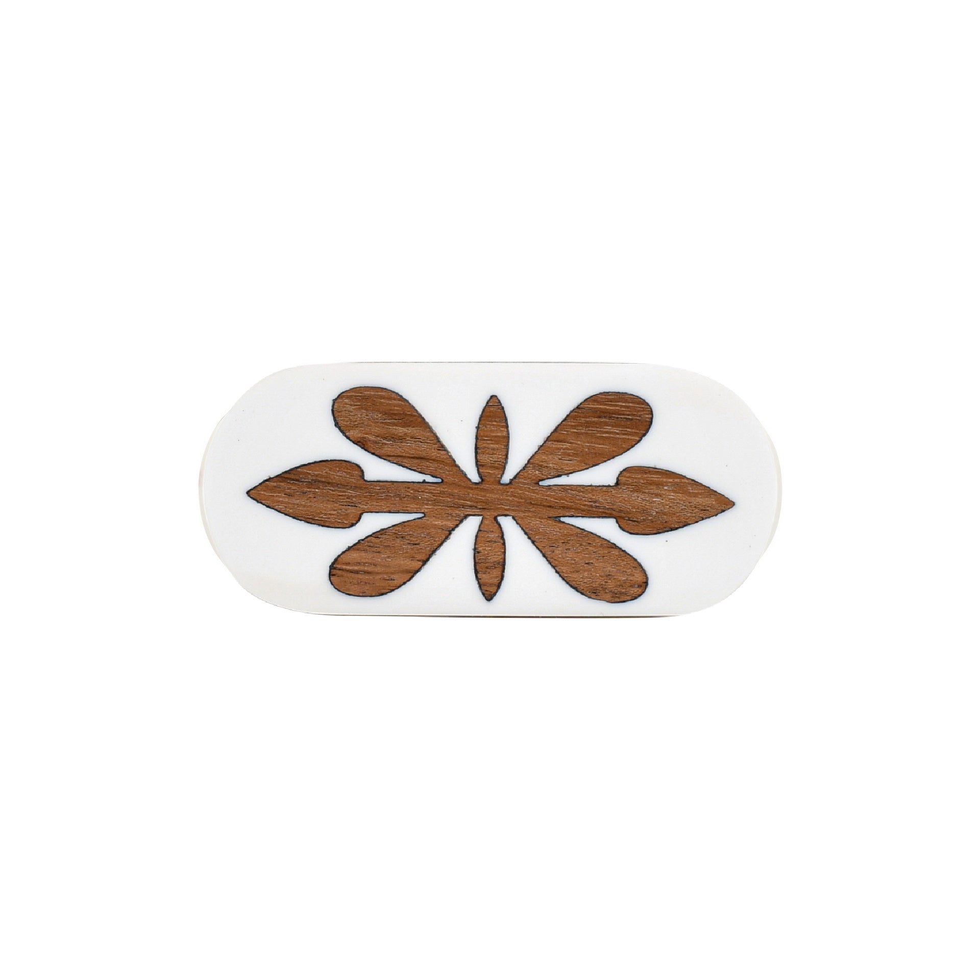 Wood Inlay Cabinet Knob