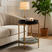 Stainless Steel End Table