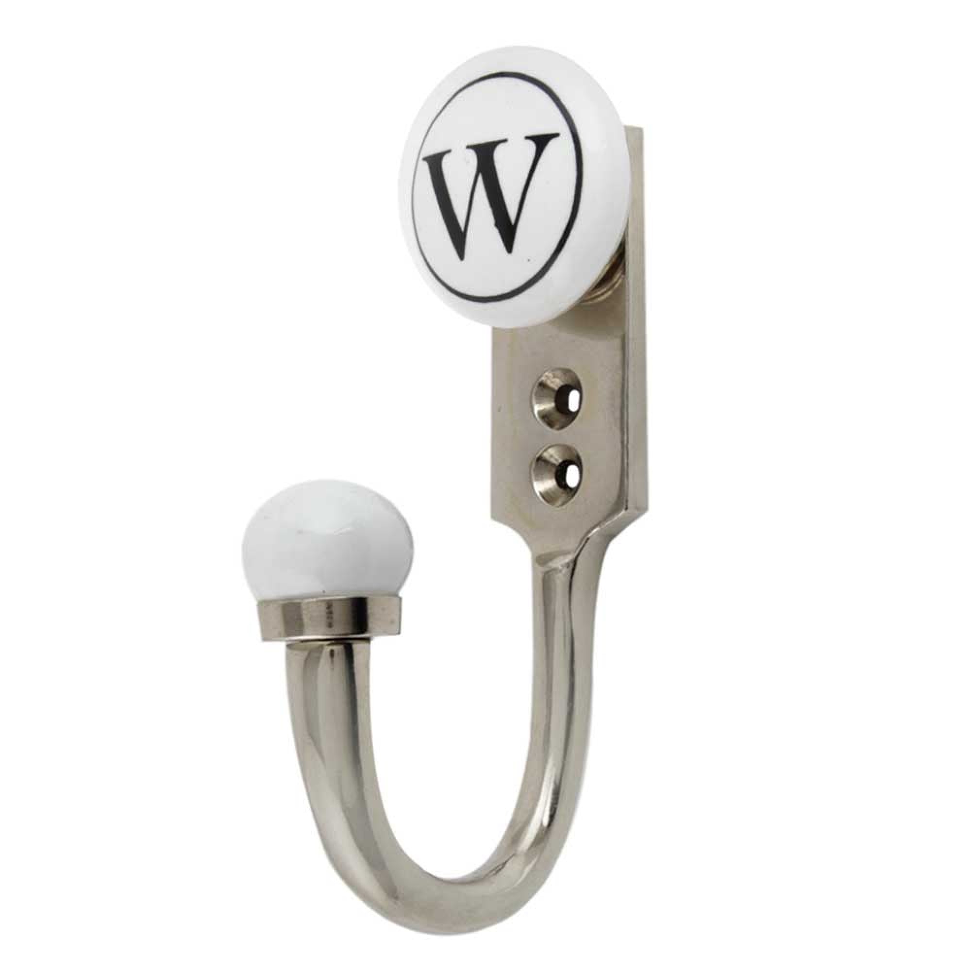 A to Z Black Letter Wall Hooks