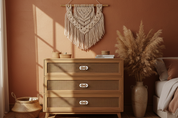 Wood Inlay Cabinet Knob