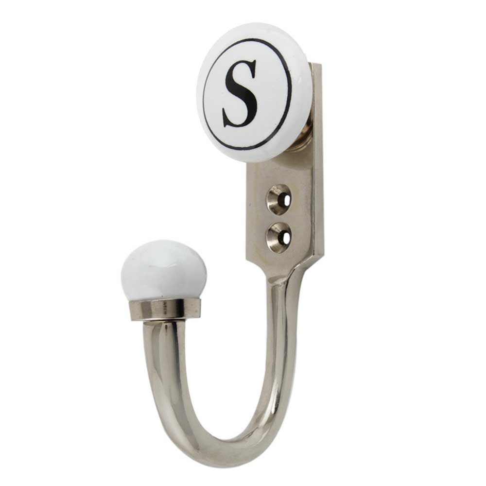 A to Z Black Letter Wall Hooks