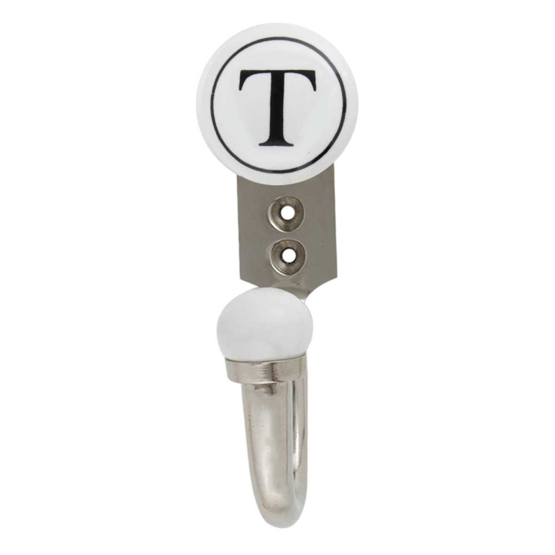 A to Z Black Letter Wall Hooks