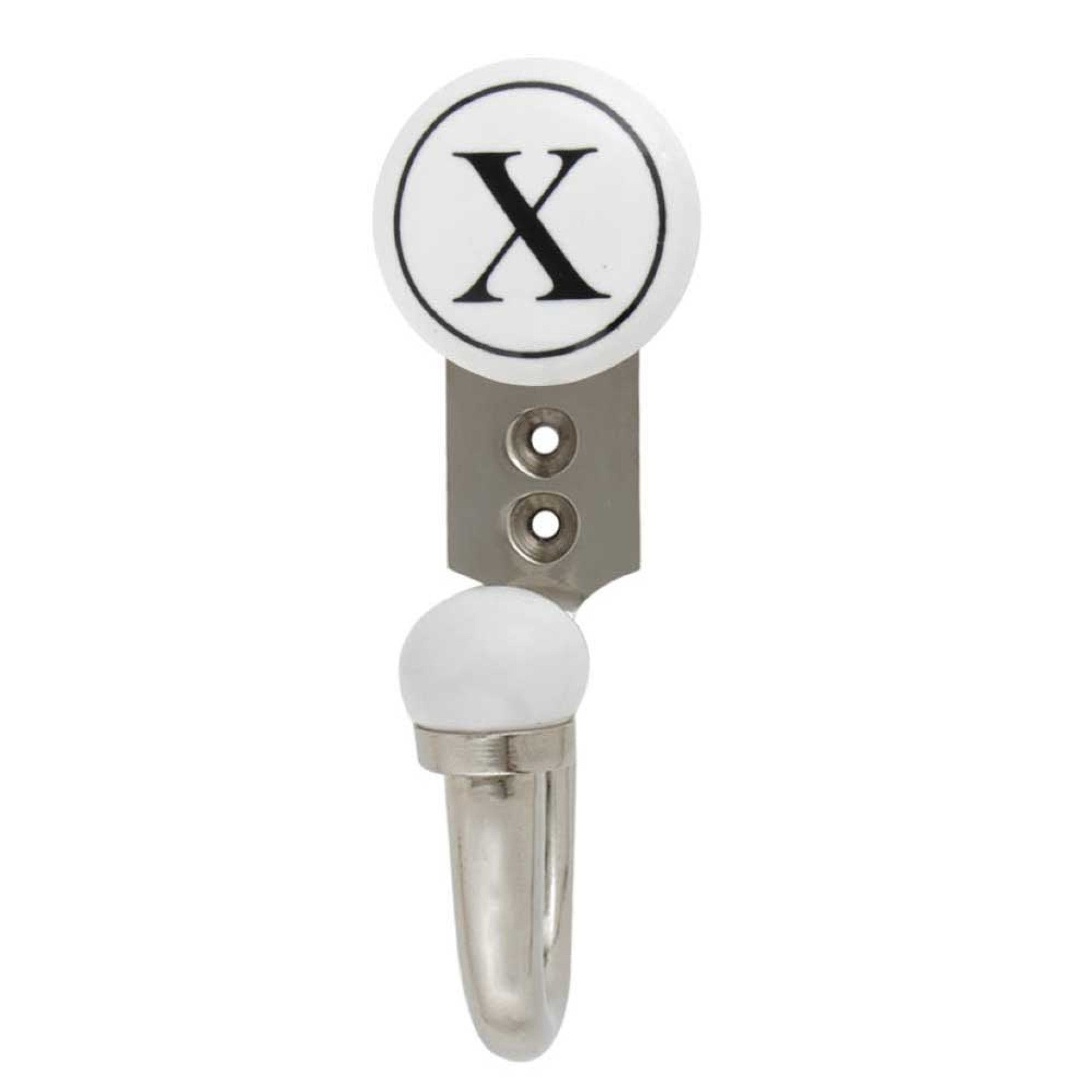 A to Z Black Letter Wall Hooks