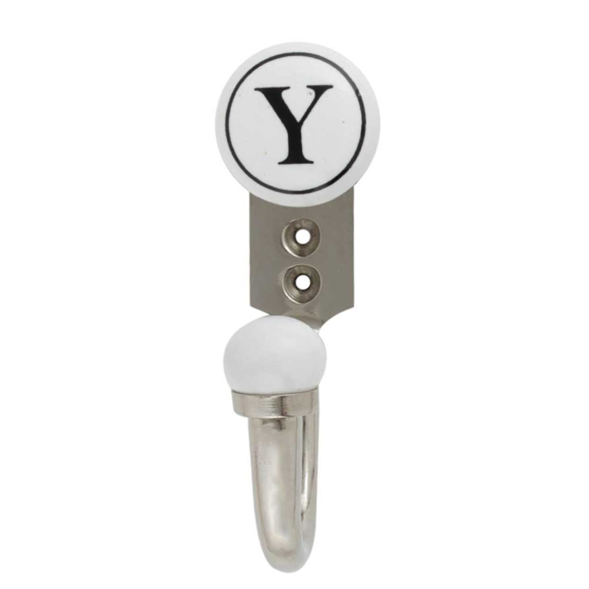 A to Z Black Letter Wall Hooks